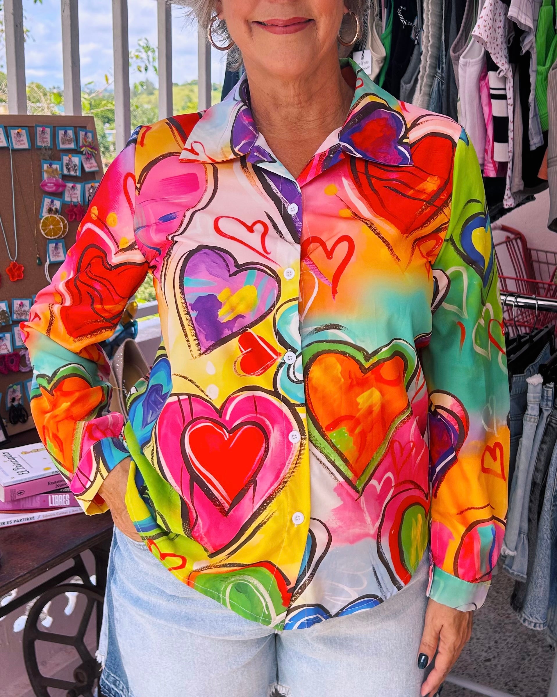 corazones coloridos